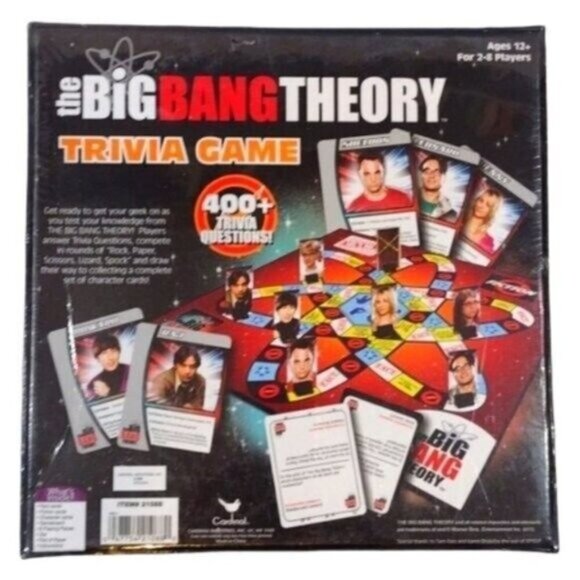 The Big Bang Theory Trivia Game Show 400+ Trivia Questions NEW & Complete - Picture 2 of 8